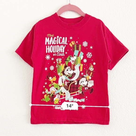 Disney Parks Disney World Christmas Most Magical Holiday On Earth Tee Size XS - Picture 8 of 9